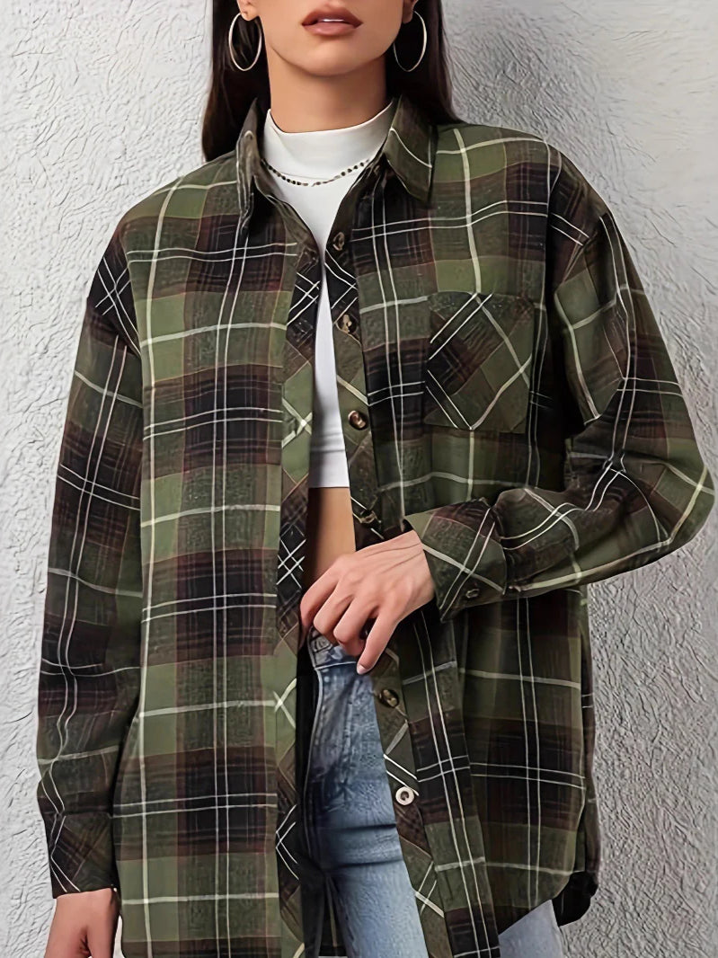 Versatile Vintage Long Sleeve Blouse