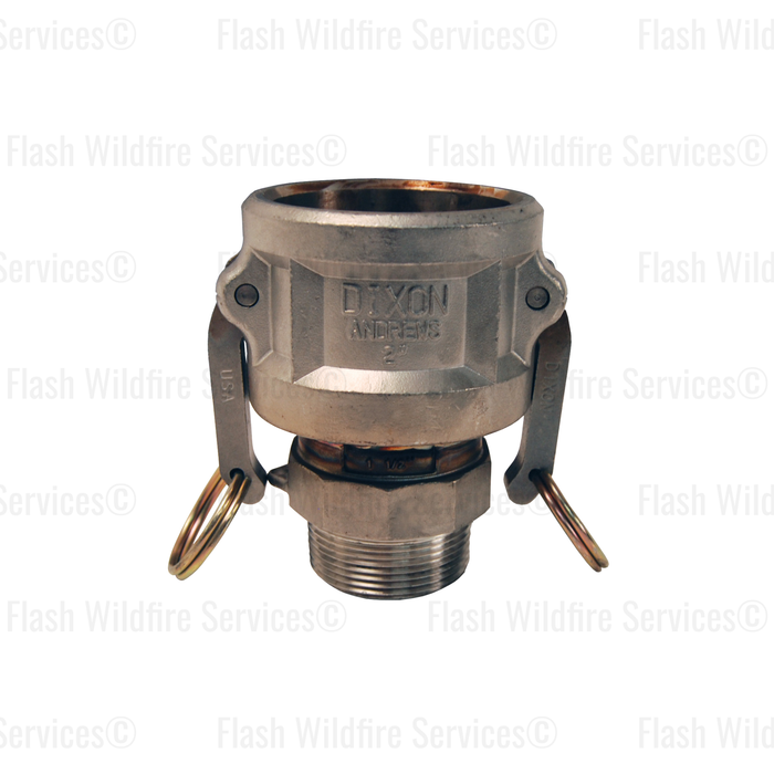 3" Cam & Groove Type B Jump Size Coupler x 2" Male NPT