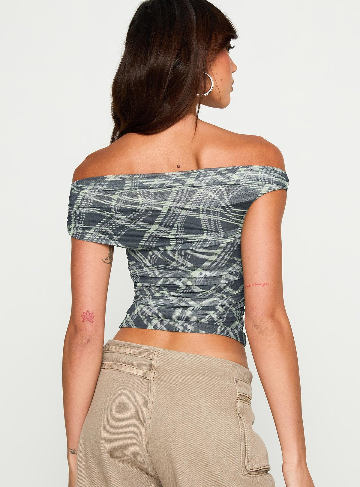 Sweet Embrace Off Shoulder Top Multi