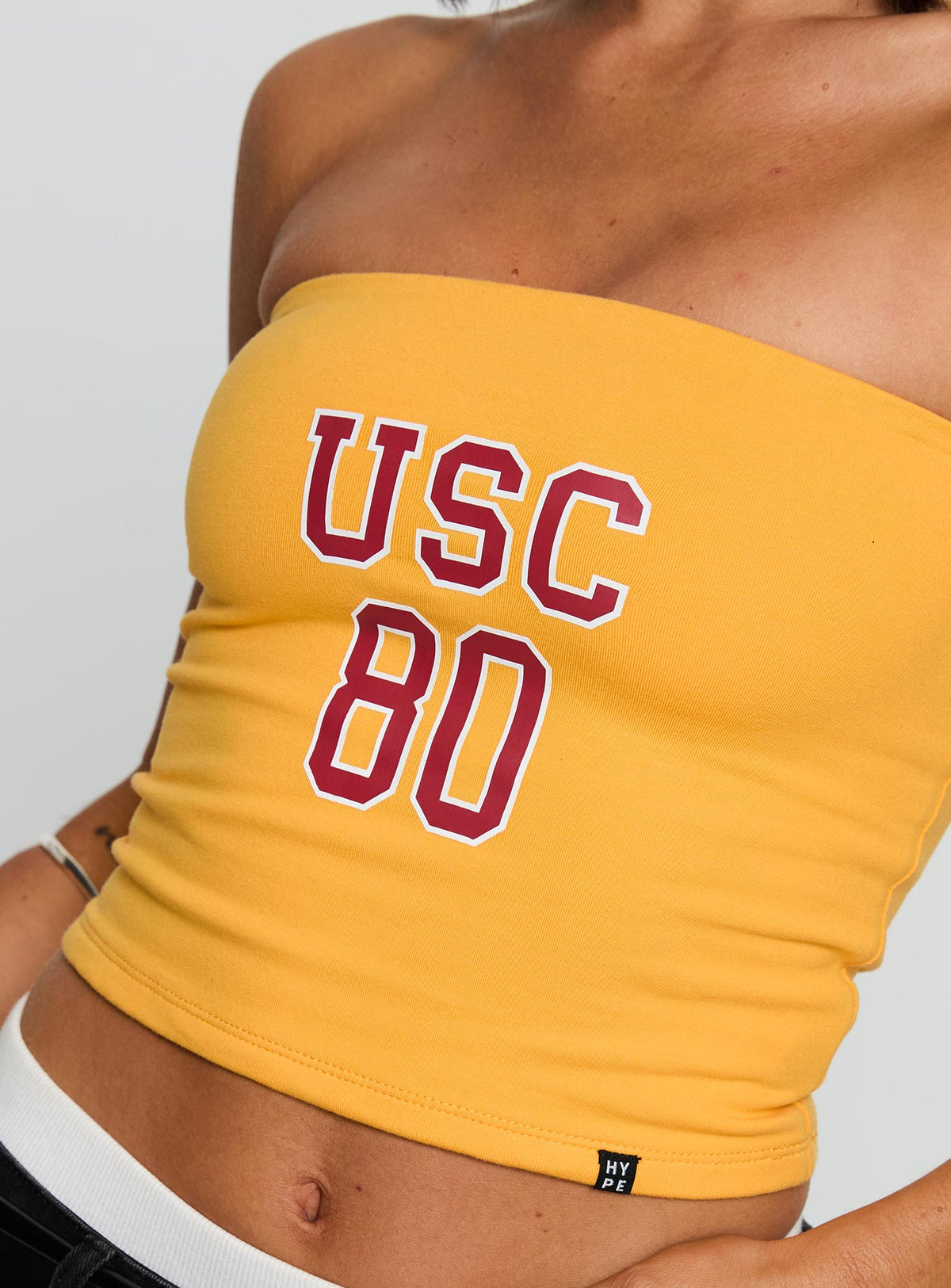 USC Tube Top Gold