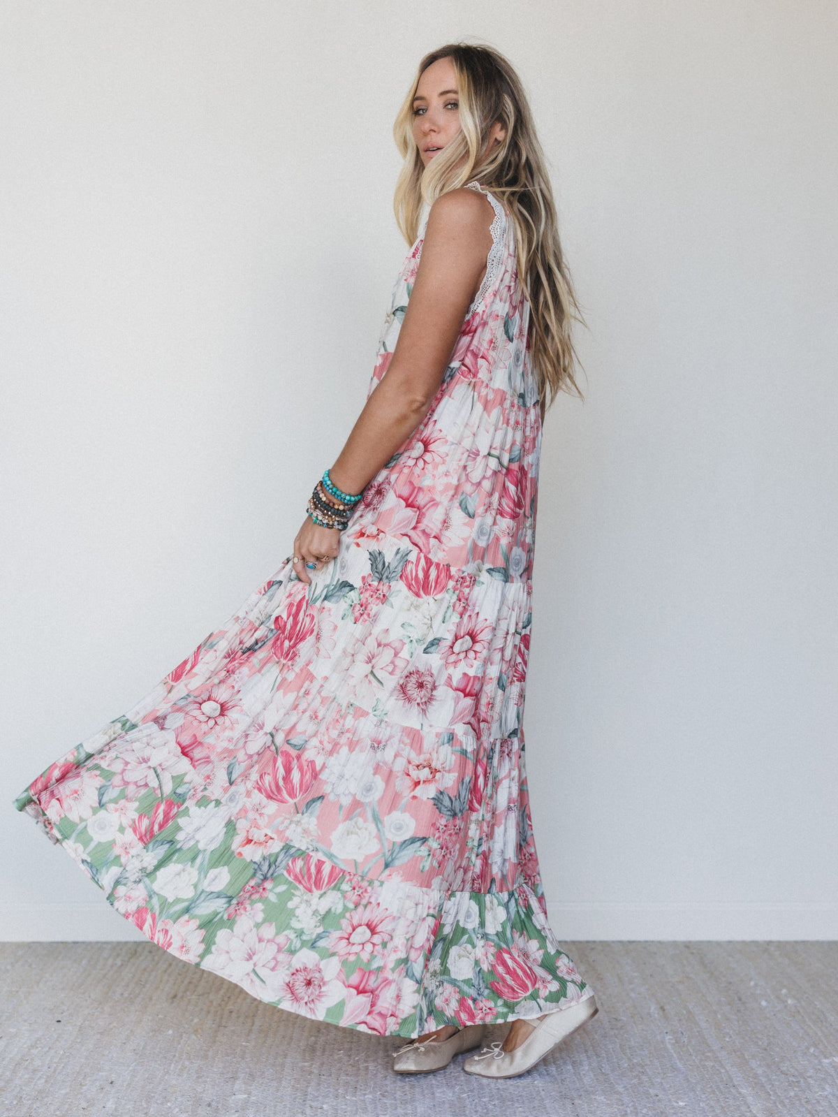 Zeya Floral Maxi Dress - Floral Multi