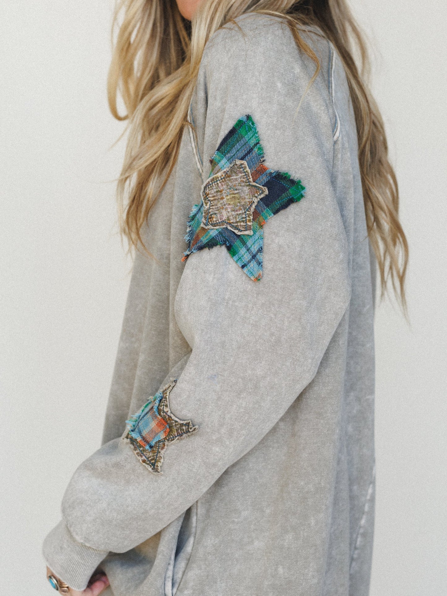 Starfall of Wonder Long Sleeve Dress
- Ash