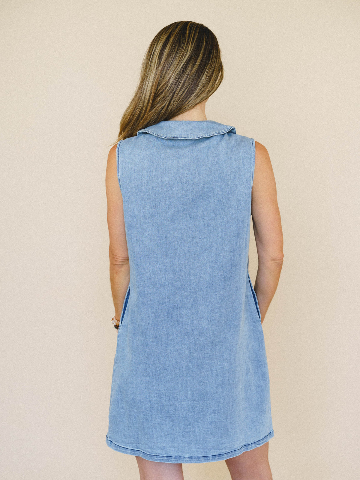 Just the Thing Dress - Denim
