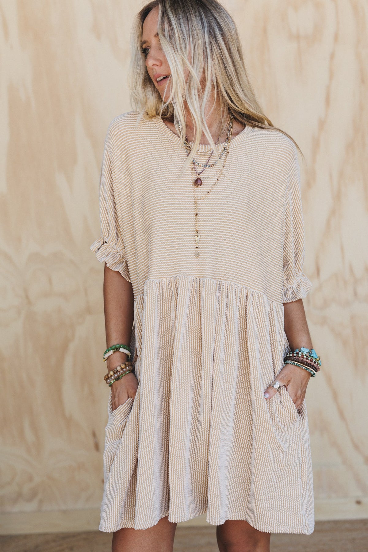The Nest Open Sky Dress - Canary