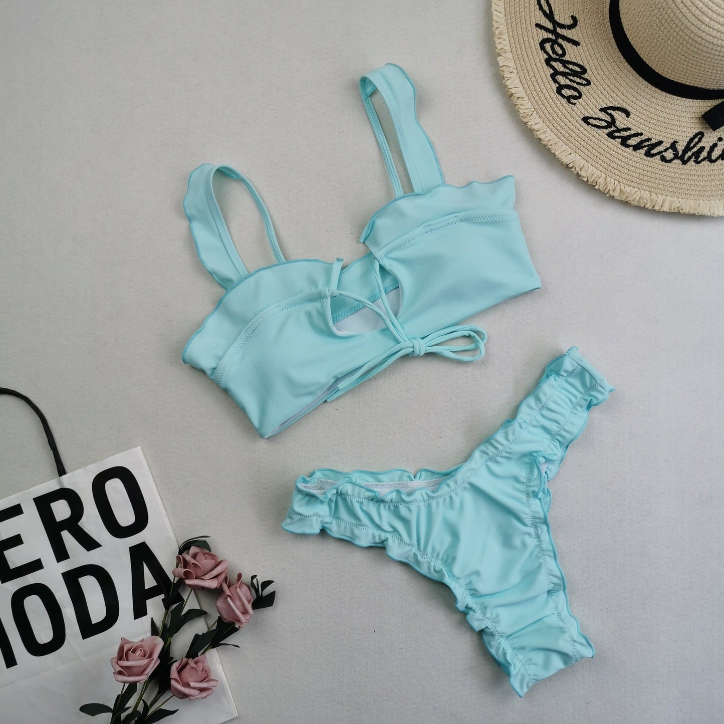 Multicolor Bikini Set