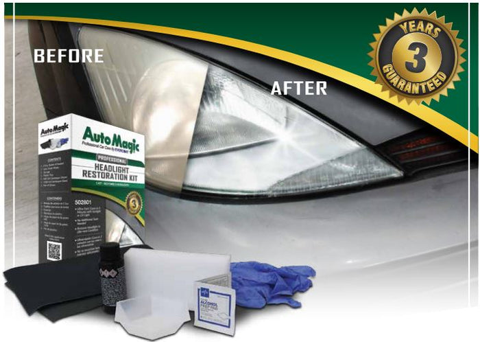 AutoMagic Headlight Restoration Kit