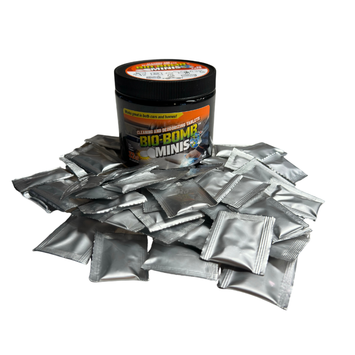 Bio-Bomb Minis: Dissolvable Cleaning & Deodorizing Tablets