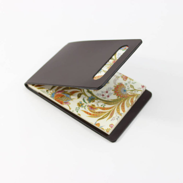 Florentine B7 Memo pad in Leather Cover, Italian Stationery