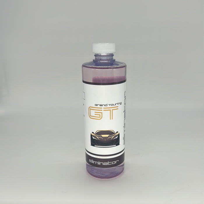 16oz bottle of Grand Touring Eliminator, panel prep
