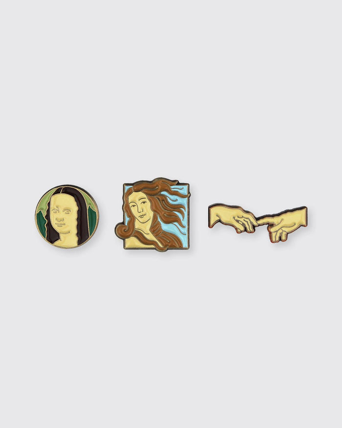 Italian Renaissance (Set of 3) • Enamel Pins