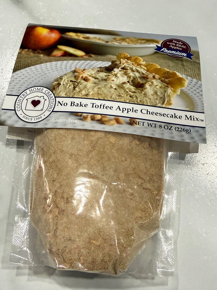 No Bake Toffee Apple Cheesecake Mix