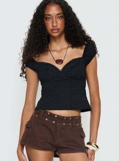 Fyrie Top Black