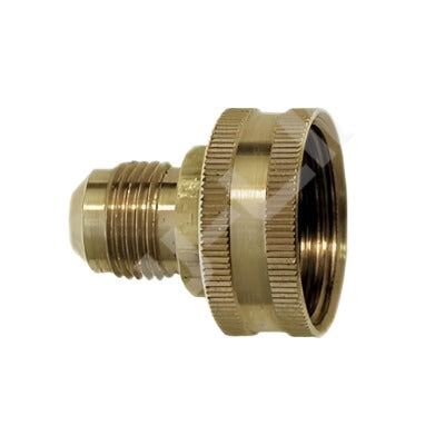 1/4" Male SAE x 3/4" Female Swivel GHT Brass Adapter