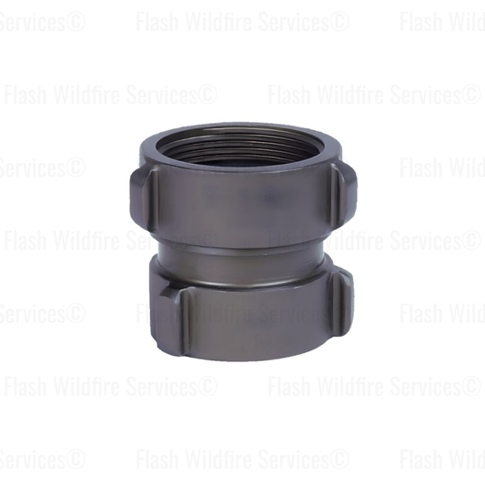 1.5" NH Swivel Female x 2" NPT Rigid Female Adapter