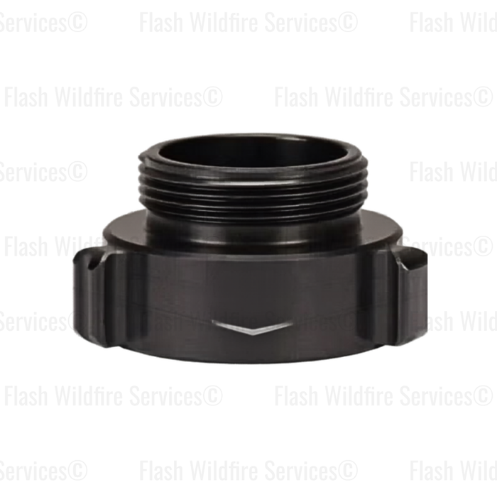 1.5 inch NST female x NPSH male aluminum hydrant adapter with rocker lug