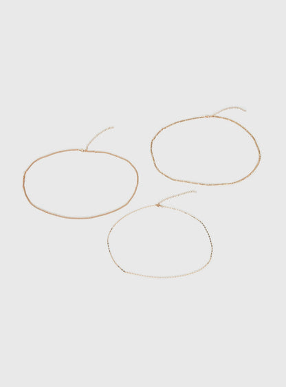 Cassy Chain Belt Pack Gold