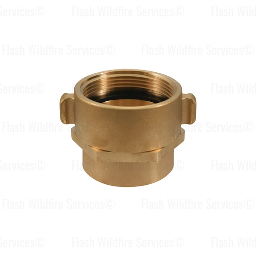 2.5" Female NPT X Female BAT Brass Single Swivel