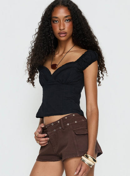 Fyrie Top Black