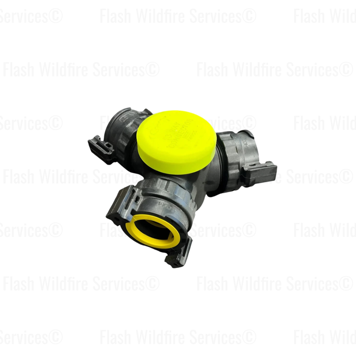 3 Way Connector, 1½" x 1½" x 1½", 3 Quarter Turn Quick Connector (4089F)