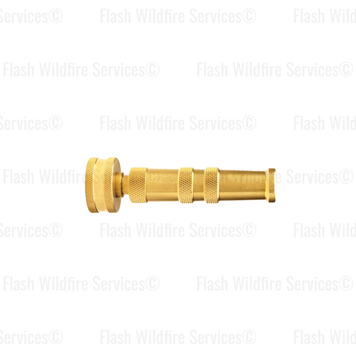 3/4" GHT Brass Twist Nozzle