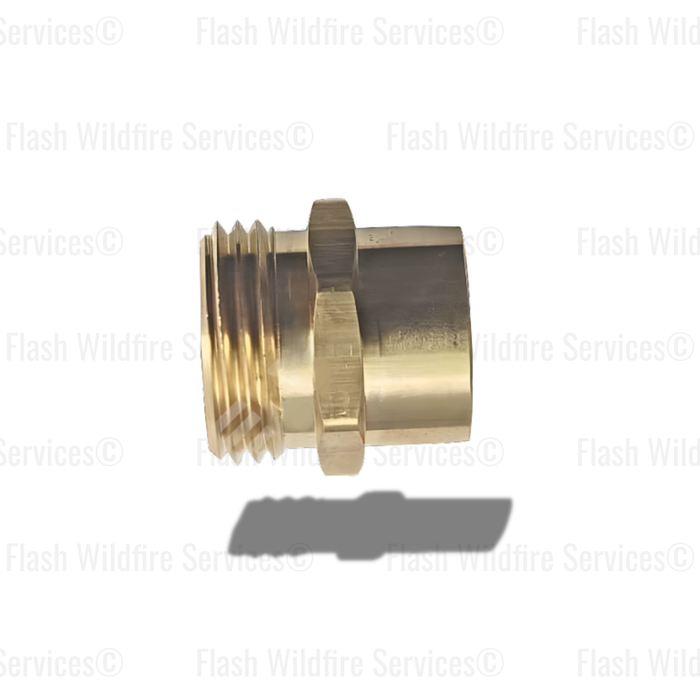 3/4" Male GHT x 1" Female NPSH Brass Adapter