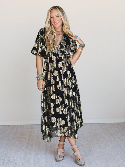 Nightflower Dress - Black