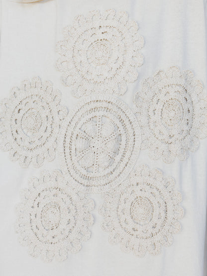 Vintage Flower Dress  - Natural