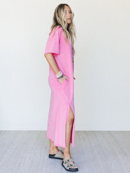 Colorful Life Maxi Dress - Orchid