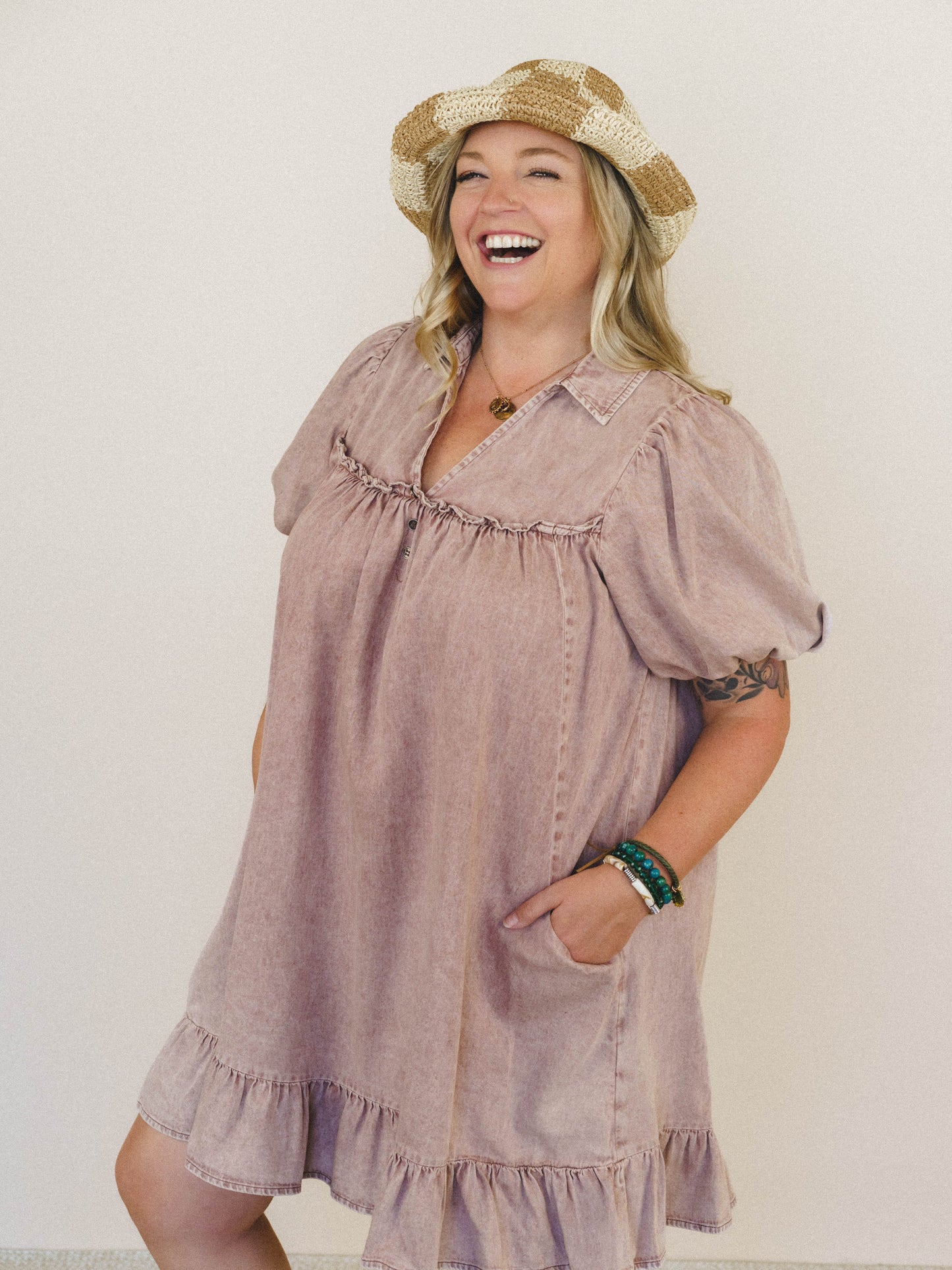 Fables and Folktales 
Dress - Dusty Rose
