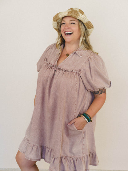 Fables and Folktales 
Dress - Dusty Rose
