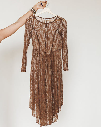 Sunstone Vale Dress - Mocha