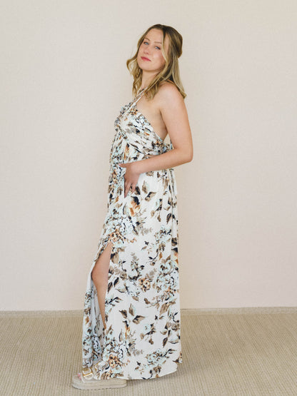 Daydreamer Floral Maxi Dress - Cream