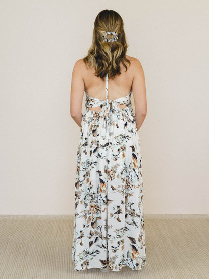 Daydreamer Floral Maxi Dress - Cream