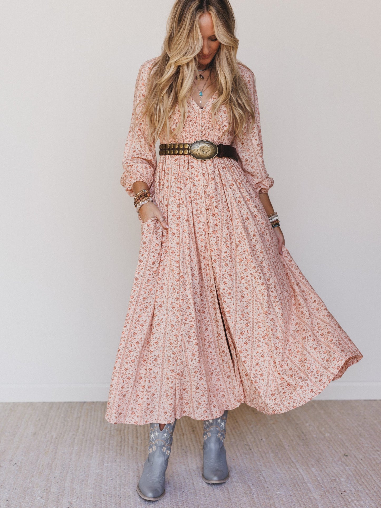 Day Dates Dress - Clay