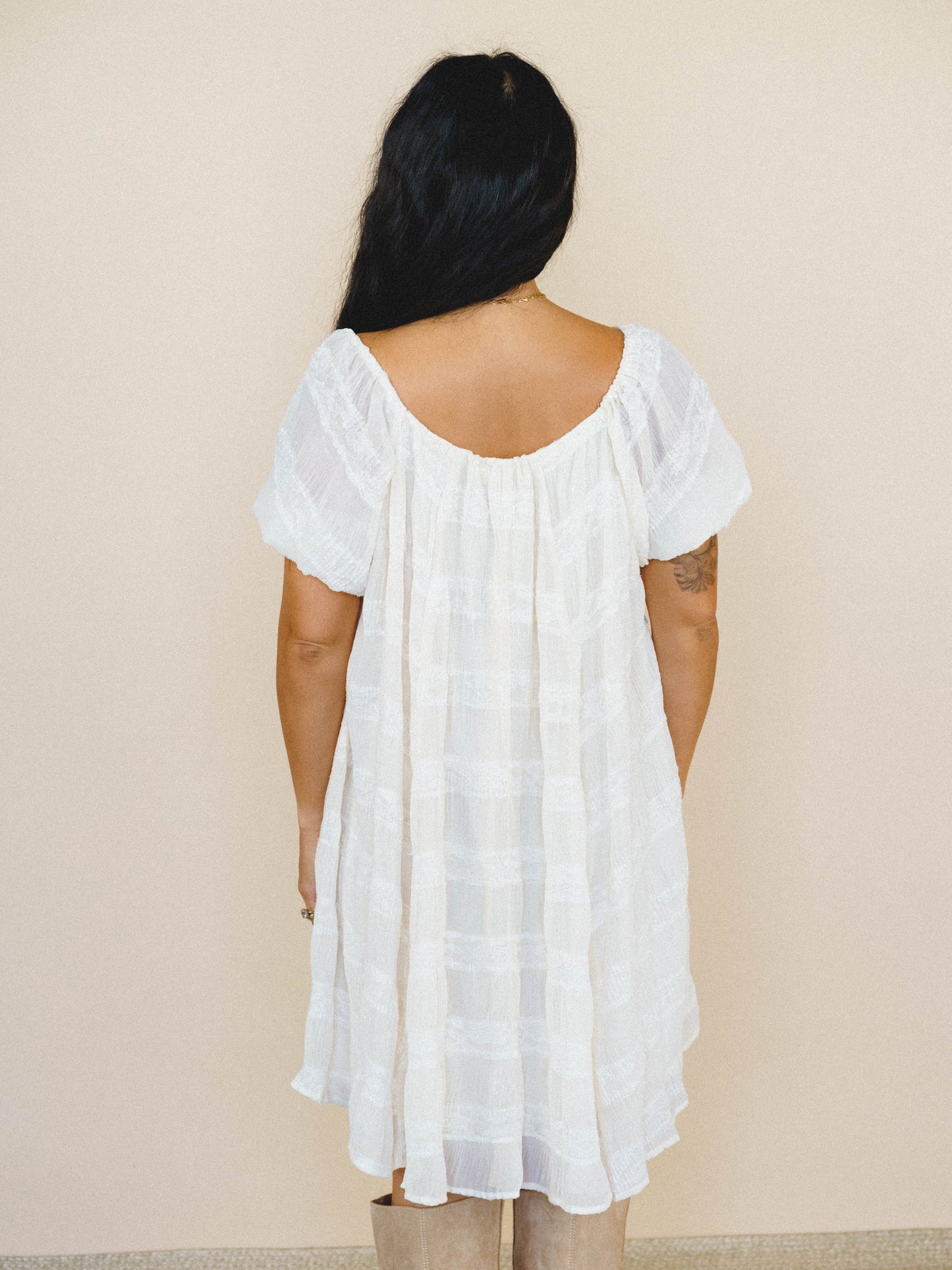 Love Notes Dress
 - Ivory