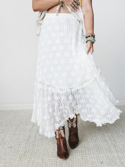 Memory Catcher Skirt - Ivory
