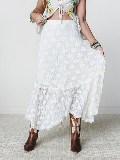 Memory Catcher Skirt - Ivory
