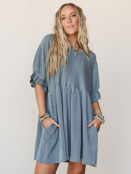 The Nest Open Sky Dress - Seafoam