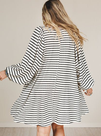 The Nest Good Feels Dress - Black Mocha