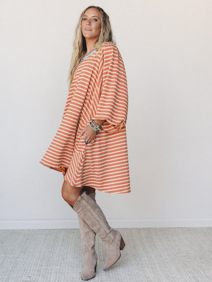 The Nest Good Feels Dress - Dried Melon