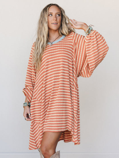 The Nest Good Feels Dress - Dried Melon