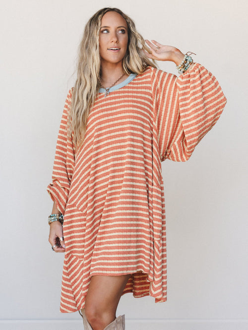 The Nest Good Feels Dress - Dried Melon