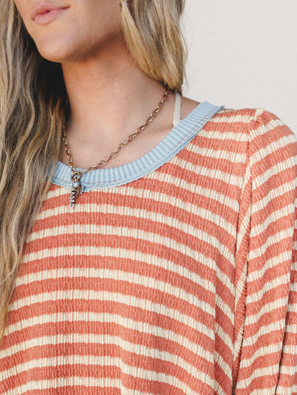 The Nest Good Feels Dress - Dried Melon