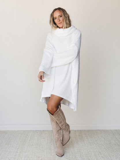 The Nest Hartlie Sweater Dress - Off White