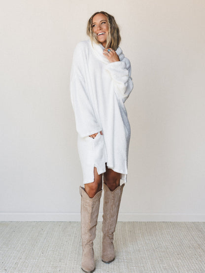The Nest Hartlie Sweater Dress - Off White