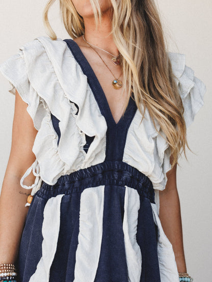 Honey Maple Dress - Washed Blue
