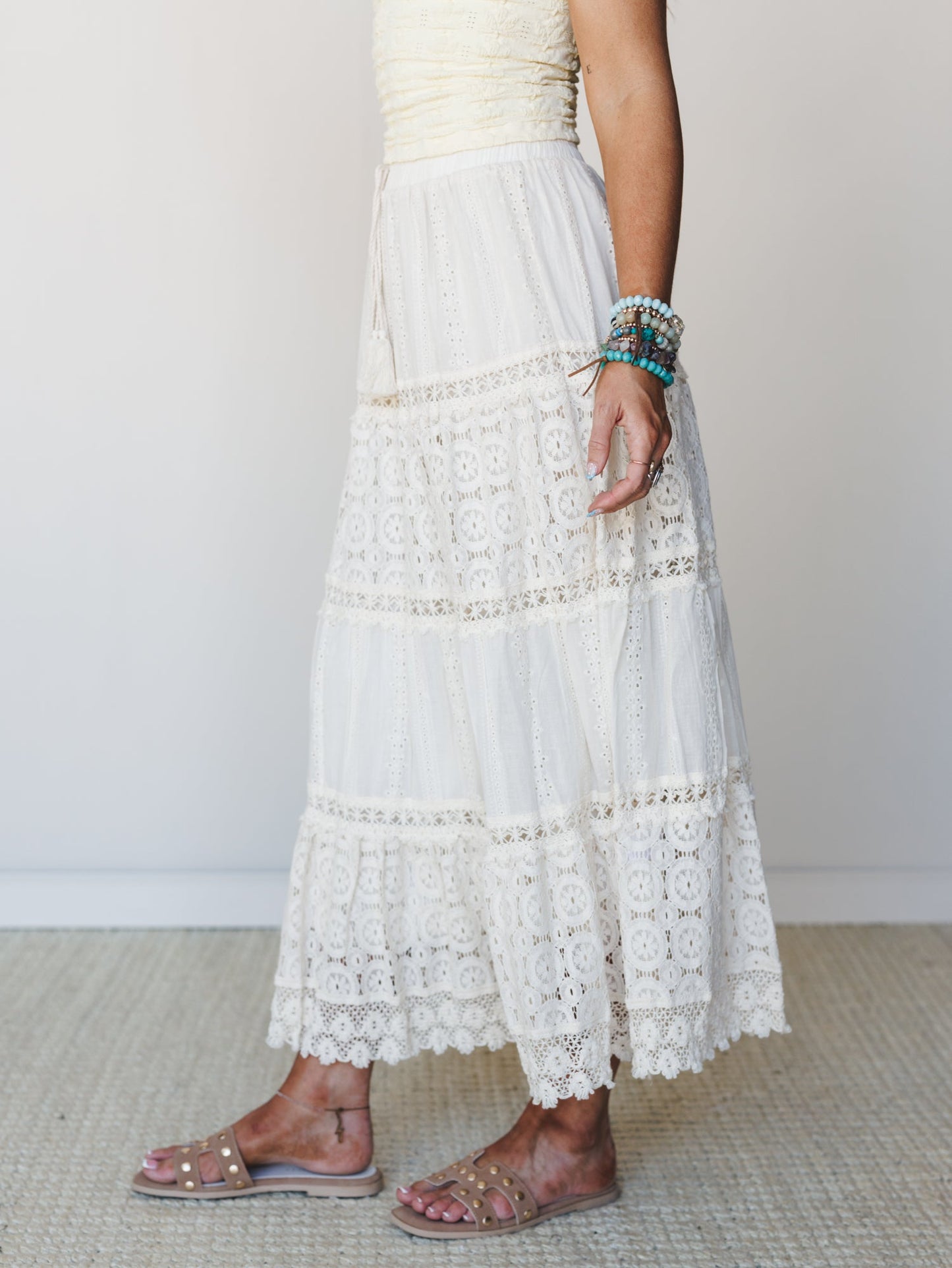 Dance Of Nymphs Skirt - Ivory