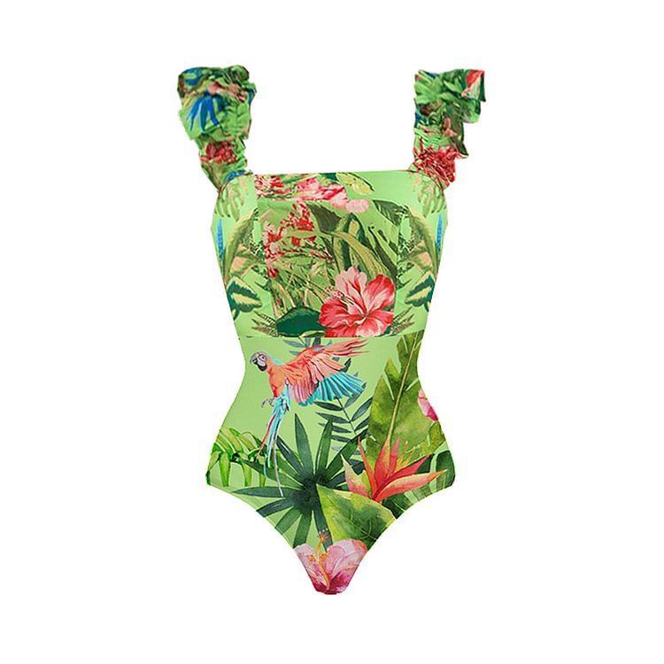 French One-Piece Swimsuit