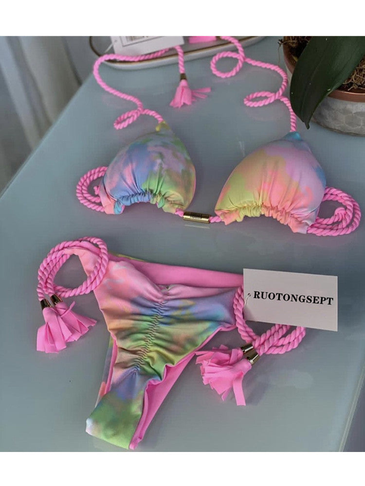 Hand Knit Bikini Set