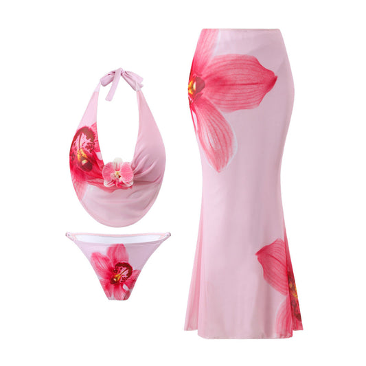 Mesh One-Piece Swimsuit